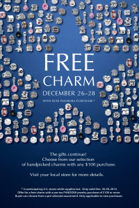 Pandora Free Charm Chrismas Sale image