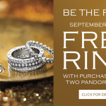 Pandora Free Ring Promotion September 2015 for USA and Canada
