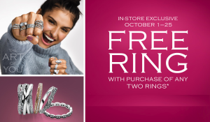 Pandora Free Ring October 2015 Deal