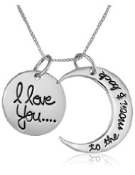I Love You To The Moon and Back Pendant Necklace - 40 off