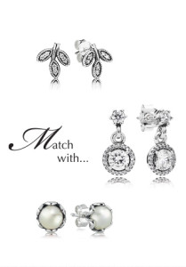 Pandora Delicate Sentiments Christmas Earrings 2015