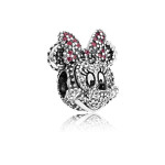 Pandora Minnie Portrait Limited Edition Disney Christmas Charm