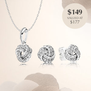 Pandora Sparkling Love Knots Mother's Day Gift Set 2016