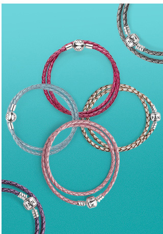 Pandora Jewelry Free Leather Bracelet Promotion June 2016