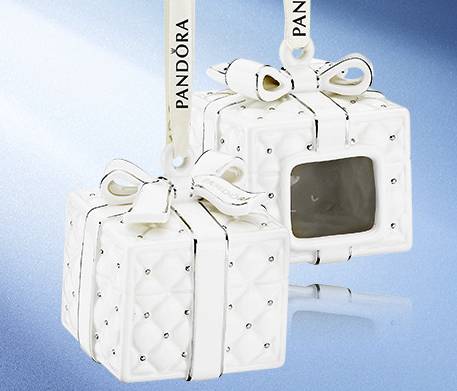 Pandora Free Ornament Porcelain Gift Box 2016 Promotion