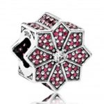 Pandora Jewelry Black Friday 2016 Charm Red Poinsettia