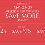 Pandora Jewelry Memorial Day Promotion 2017