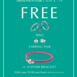 Pandora Jewelry Summer Promotion July 2017