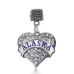 Pandora Alaska Pave Heart Memory Charm