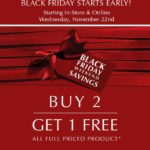 Pandora Black Friday North America Deal 2017 - Buy 2 Get 1 Free