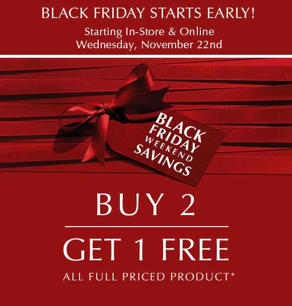 Pandora Black Friday North America Deal 2017 - Buy 2 Get 1 Free